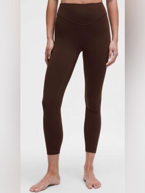 Lululemon Wunder Under SmoothCover High-Rise, Tight 25", 6, Lava Cake